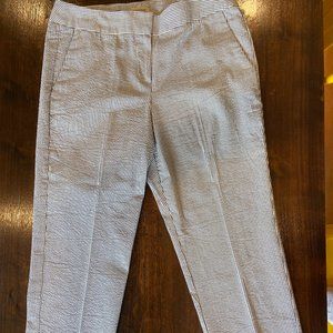 British Khaki - Blue Seersucker Pants - Sz.8